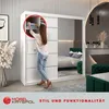 Kleiderschrank, Schiebetürenschrank Schlafzimmer, Schrank Produktbild-Vorschau 6