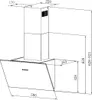 CIARRA Kopffreihaube 60 cm A+++ 674 m³/h Dunstabzugshaube Produktbild-Vorschau 7