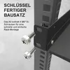 Extralnik 19 Zoll Fachboden 1HE 300 mm Rackboden für Produktbild-Vorschau 2