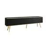 TV-Schrank Blum Oro MDF Schwarz 175 Goldbeine – Stehend, Produktbild-Vorschau 2
