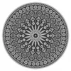 Tapis de jardin rond - D 170 cm - Noir Voir les images du produit 2
