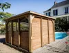 Pool House Blueterm - 3,79 x 3,79 m - Bois Thermochauffé - Voir les images du produit 3