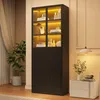 Merax Vitrine 2er mit LED-Beleuchtung per App, Produktbild-Vorschau 13