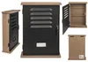 Uhr mit LED Wortanzeige Tischuhr Wortuhr 20 x 20 cm Produktbild-Vorschau 9