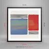 Gerahmtes Poster - Schwarzer Rahmen - Stück Geometrisch Produktbild-Vorschau 5