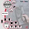 KOTARBAU® Maurerkellen Set Edelstahl + Gipsbecher Kellen Produktbild-Vorschau 5