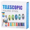 KIK KX4981 Telescopische opvouwbare stoel, zwart-rood Productafbeelding-voorbeeld 11