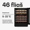 Klarstein Velaire chladnička na víno 2 zóny - 46 fliaš, Náhľad obrázku produktu 4