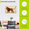 ARTland Wandbild Alu für Innen & Outdoor Löwe. 1521 Größe: Produktbild-Vorschau 4