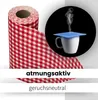 Sensalux Tischläufer 30cm x 25m Karomuster weiß-rot Produktbild-Vorschau 4