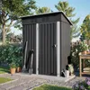 Geräteschuppen Gartenhaus Gerätehaus Metall Lagerschuppen Produktbild-Vorschau 9