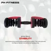 PH Fitness Premium Manubrio regolabile 24 kg – Manubrio 15 Anteprima dell’immagine prodotto 4