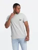 Ombre Clothing T-shirt da uomo a maniche corte Vokiac verde Anteprima dell’immagine prodotto 3