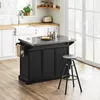 Isola da cucina SoBuy con rotelle, carrello da cucina con Anteprima dell’immagine prodotto 3