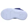 The image shows the sole of a purple and white Skechers shoe. Produktbild-Vorschau