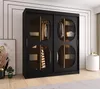 MEBLE KRYSPOL Kleiderschrank mit Glas 180 x 200 x 62 cm Produktbild-Vorschau 2