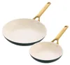 GreenPan CC010214-001, Frittierset, Grün, Aluminium, Produktbild-Vorschau 1
