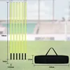 JOIEYOU Slalomstangen Fussball Trainingszubehör 6tlg 1,8m Produktbild-Vorschau 2