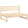 vidaXL Garten-Mittelsofas 2 Stk. 120x80 cm Massivholz Produktbild-Vorschau 3