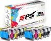10er Multipack Set kompatibel für Brother DCP-195C Produktbild-Vorschau 1