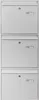 Burg-Wächter Briefkastenanlage 3-fach weiss 36x96x10cm, Produktbild-Vorschau 3