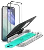 A screen protector kit for a smartphone, including the phone, the screen protector, and an alignment tool. Náhľad obrázku produktu