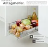 tectake® Teleskopschublade verchromt einfache Montage Produktbild-Vorschau 4