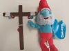 Pluszowa pacynka - Tata Smerf 20 cm Podgląd zdjęcia produktu 2