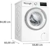 Bosch Serie 4, Waschmaschine, Frontlader, 7 kg, 1400 Produktbild-Vorschau 12