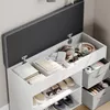 Mondeer Banc à chaussures avec assise, rangement pour Voir les images du produit 4