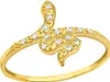 Ring Schlange Gold: Damenring Silber 925 mit Zirkonia 52 Produktbild-Vorschau 1
