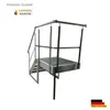 Podesttreppe Stahltreppe Freistehend 4 Stufen  Höhe 76cm Produktbild-Vorschau 3