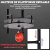 HOMCOM Punching Ball Poire de Vitesse Boxe avec Support Voir les images du produit 11