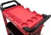 Carrello portautensili mobile multiuso con organizer – 3 Anteprima dell’immagine prodotto 2