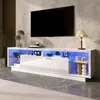 Merax TV-Schrank mit Hochglanztüren, Hochglanz TV-Lowboard Produktbild-Vorschau 4