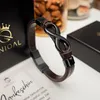 UNIQAL | Unendlichkeit Lederarmband "INFINITY" Herren Produktbild-Vorschau 4