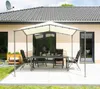ShelterLogic Stahl Pavillon Canopy Pacifica 1010 Hellgrau Produktbild-Vorschau 3