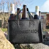 com-four® 4x Flaschentasche - Filztasche mit Henkeln für Produktbild-Vorschau 3