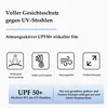 UPF50+ Sonnenhut Damen, Atmungsaktive Faltbar Fischerhüte, Produktbild-Vorschau 3