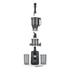 An exploded view of a slow juicer, showing its individual components. Náhled obrázku produktu