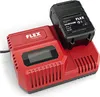 FLEX Akku-Set Starter-Set Schnellladegerät 2x Akkus 18V 5Ah Produktbild-Vorschau 9