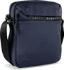 A dark blue messenger bag with a black strap and a black band with the brand name printed on it. Náhled obrázku produktu