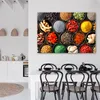 Leinwandbild Kräuter Gewürze für die Küche 120x80 Feeby Produktbild-Vorschau 2