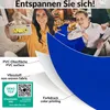 Tischdecke Textil-Optik UNI Blau Rund 120cm Schnittkante Produktbild-Vorschau 6