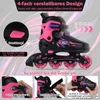 COSTWAY Rollschuhe Kinder, 4 Größen verstellbar, Inline Produktbild-Vorschau 7