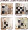 WOLTU Bücherregal Bücherschrank Standregal, mit 3 Türen, 6 Produktbild-Vorschau 8
