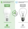 LUMILED 6 sztuk Żarówka LED E27 A65 15W zastępuje 125W Podgląd zdjęcia produktu 6
