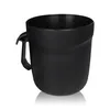 A black mug with a handle is shown against a white background. Voir les images du produit