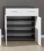 trendteam Garderobe Schuhschrank Line Sardegna Rauchsilber Produktbild-Vorschau 11