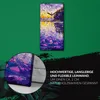 Wohnzimmer-Bild Leinwand Uhr Geräuschlos 30x60 Malerei Produktbild-Vorschau 5